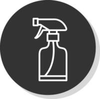 Spray-Vektor-Icon-Design vektor