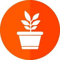 Pflanzen-Vektor-Icon-Design vektor