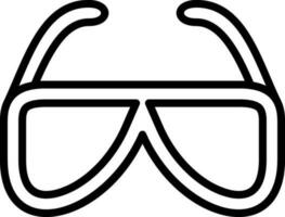 Sicherheit Brille Vektor Symbol Design