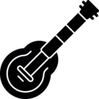 Gitarren-Vektor-Icon-Design vektor