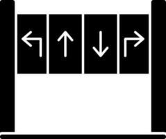 väg panel vektor ikon design