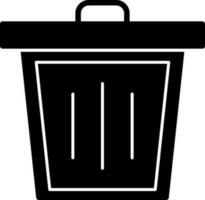 Trash-Vektor-Icon-Design vektor