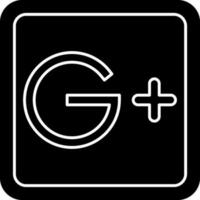 Google plus vektor ikon design