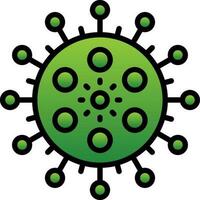 Coronavirus-Vektor-Icon-Design vektor