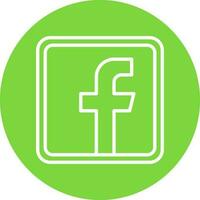 Facebook Logo Vektor Symbol Design