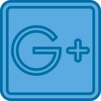 Google plus vektor ikon design