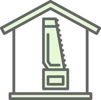 hus reparera vektor ikon design
