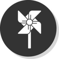 lyckohjul vektor ikon design