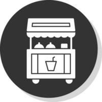 Food-Stand-Vektor-Icon-Design vektor