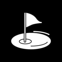 Golf-Vektor-Icon-Design vektor