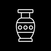 Vase-Vektor-Icon-Design vektor