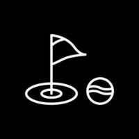 Golf-Vektor-Icon-Design vektor