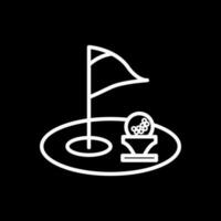 Golf Loch Vektor Symbol Design