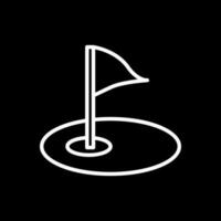Golf Kurs Vektor Symbol Design