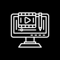 bearbeiten Video Vektor Symbol Design