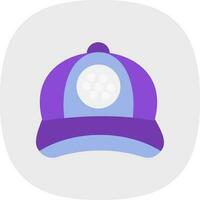 Baseball-Cap-Vektor-Icon-Design vektor