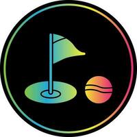 Golf-Vektor-Icon-Design vektor