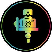 Vlogger-Vektor-Icon-Design vektor