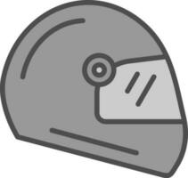 Helm-Vektor-Icon-Design vektor