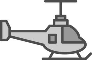 Hubschrauber-Vektor-Icon-Design vektor