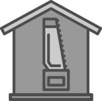 hus reparera vektor ikon design