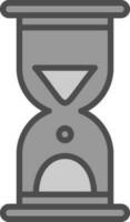 timglas vektor ikon design