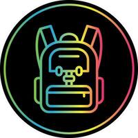 Rucksack-Vektor-Icon-Design vektor