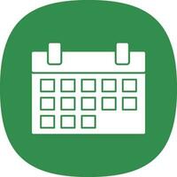 Kalender-Vektor-Icon-Design vektor