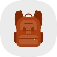 Rucksack-Vektor-Icon-Design vektor