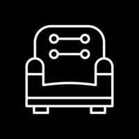 Couch-Vektor-Icon-Design vektor