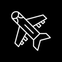 Flugzeug-Vektor-Icon-Design vektor