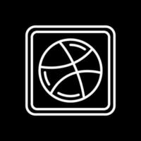 dribbeln Logo Vektor Symbol Design