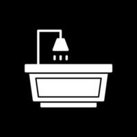 Badewanne-Vektor-Icon-Design vektor