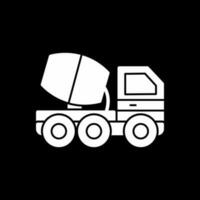 Zement LKW Vektor Symbol Design