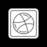 dribbble logotyp vektor ikon design