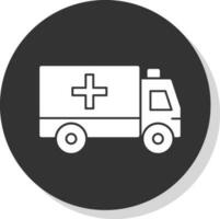 ambulans vektor ikon design