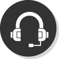 Headset-Vektor-Icon-Design vektor