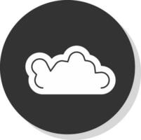 Cloud-Vektor-Icon-Design vektor