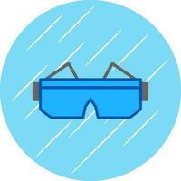 Sicherheit Brille Vektor Symbol Design