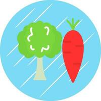 vegetabiliska vektor ikon design