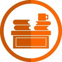 Bibliothek-Vektor-Icon-Design vektor