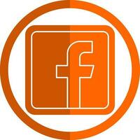 Facebook logotyp vektor ikon design