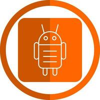 Android Charakter Vektor Symbol Design