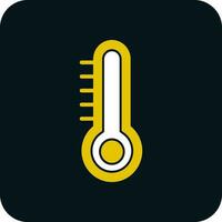 Temperatur-Vektor-Icon-Design vektor