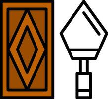 Ziegel Vektor Symbol Design