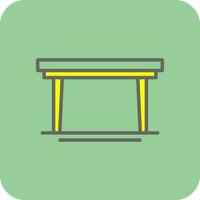 Tabellenvektor-Icon-Design vektor