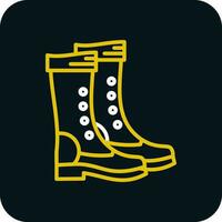 Boot-Vektor-Icon-Design vektor