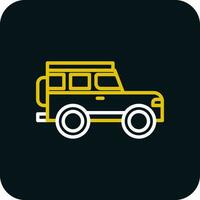 Jeep-Vektor-Icon-Design vektor