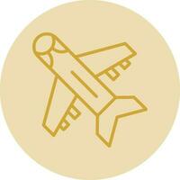 Flugzeug-Vektor-Icon-Design vektor