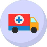 Krankenwagen-Vektor-Icon-Design vektor